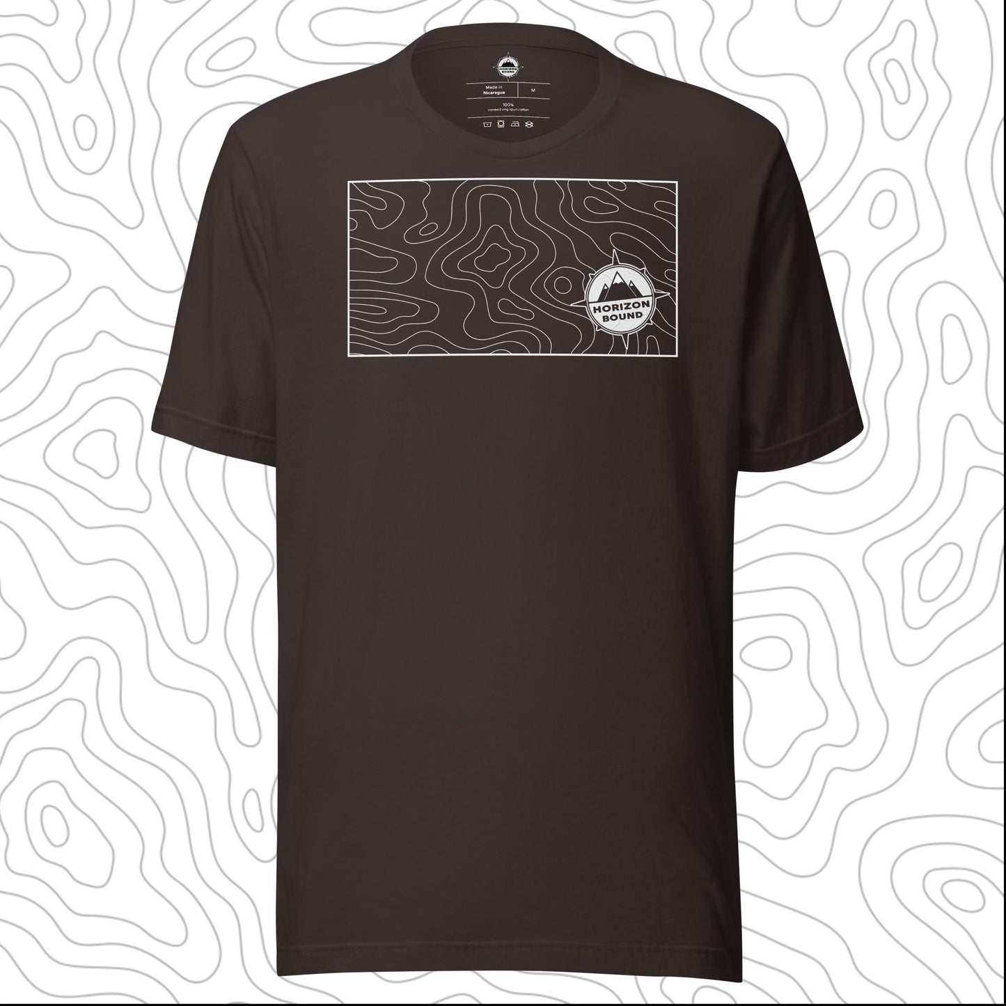 Topo Map T-shirt