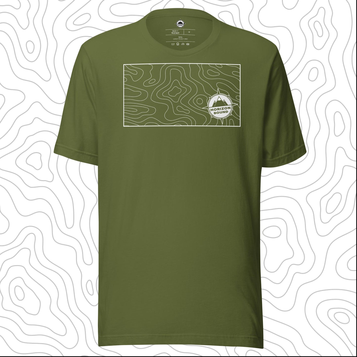 Topo Map T-shirt